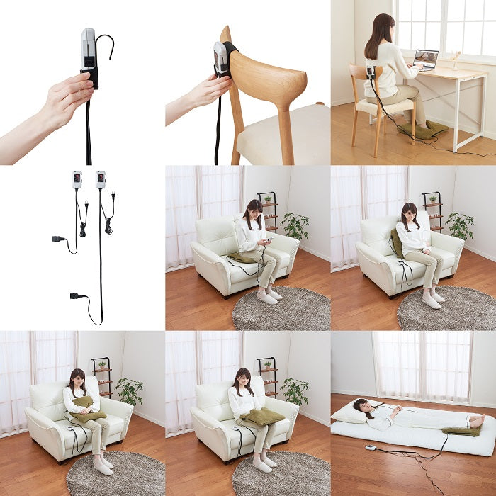 期間限定セール！ あったかマルチヒーター（お好みカラー２台セット）  SB22MH23（33％OFF）