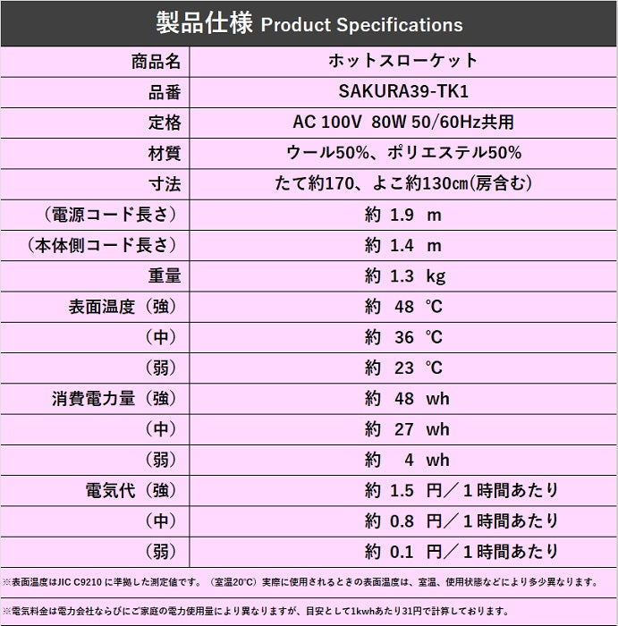 プレゼントに最適！ ホットスローケット SAKURA39-TK1（39%OFF）