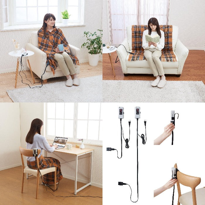プレゼントに最適！ 電気ひざ掛け SSW22H22（20%OFF）